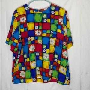 Jordan Woman vibrant short sleeve top